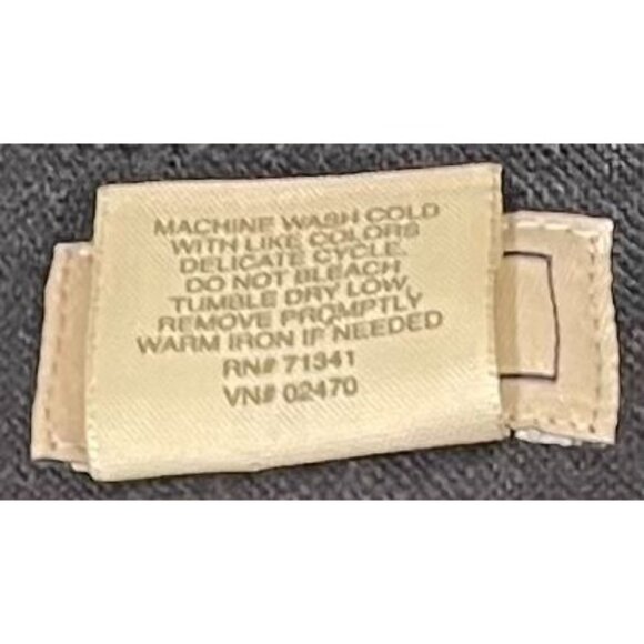 L.L.Bean Linen Navy Shift Dress Sz 18 Coastal Grandmother Quiet Luxury Layering - Picture 6 of 7